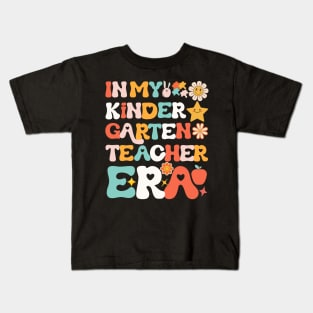 "Kindergarten Chronicles: In My Graduation Teacher Era" Kids T-Shirt